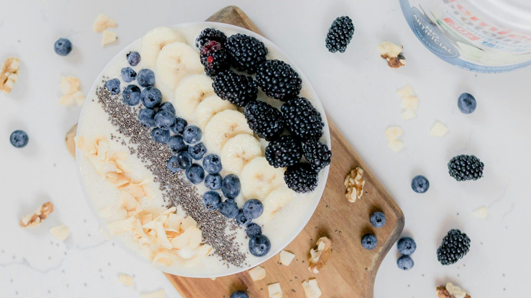 Tropical Citrus Protein Smoothie Bowl