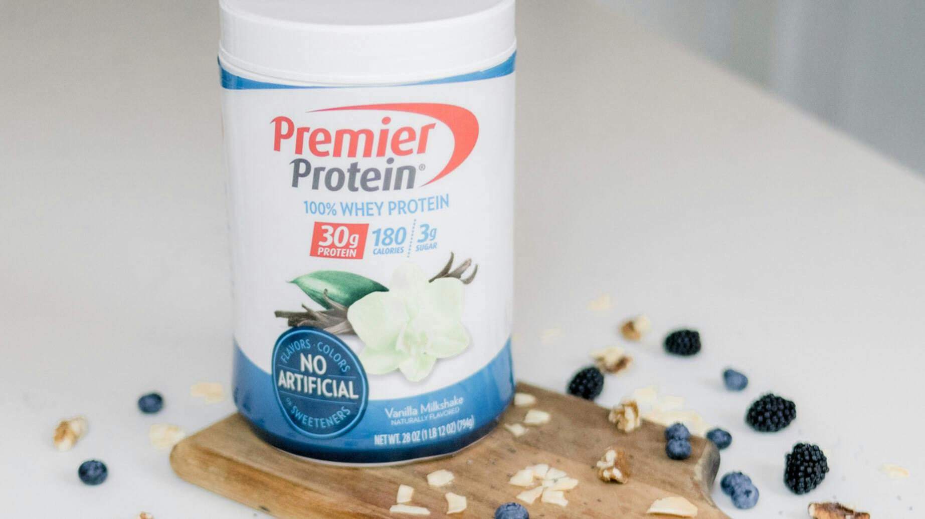 Recipe image for Tropical Citrus Protein Smoothie Bowl.