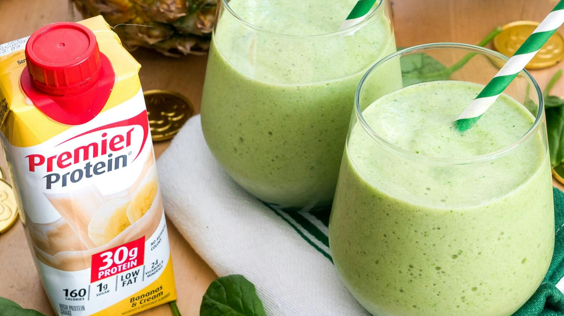 Recipe image for St. Patrick's Day Smoothie.