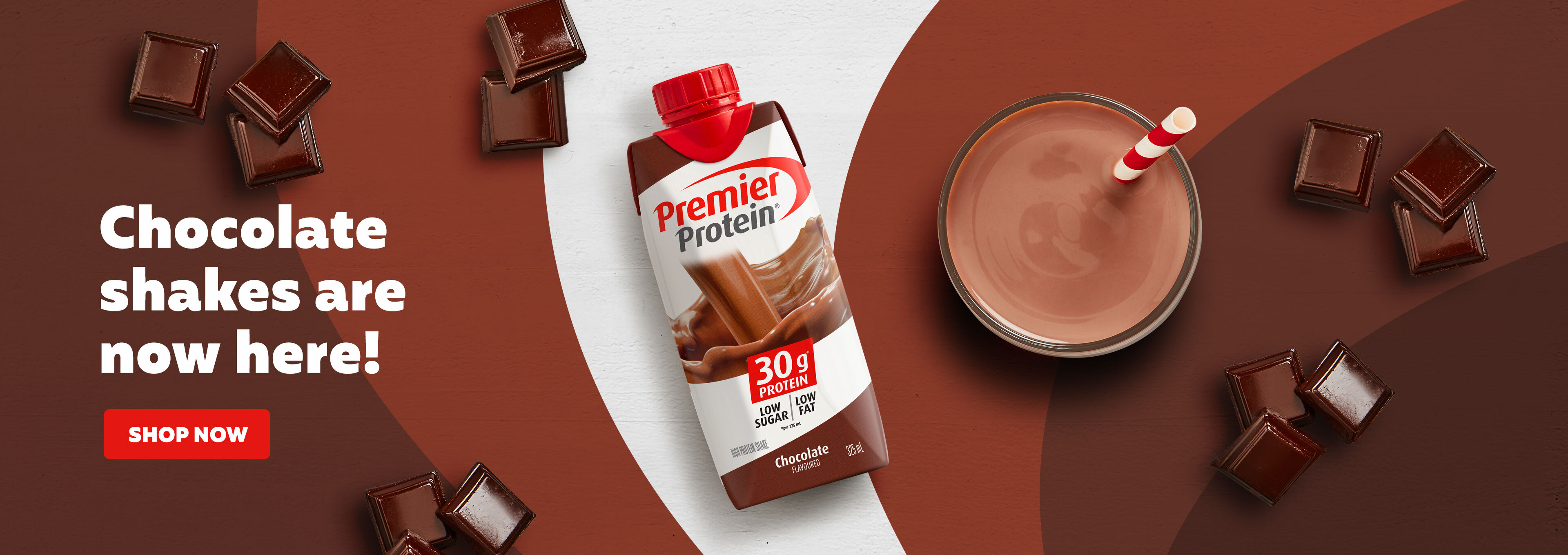 Chocolate Shakes are now here!  Learn more.
