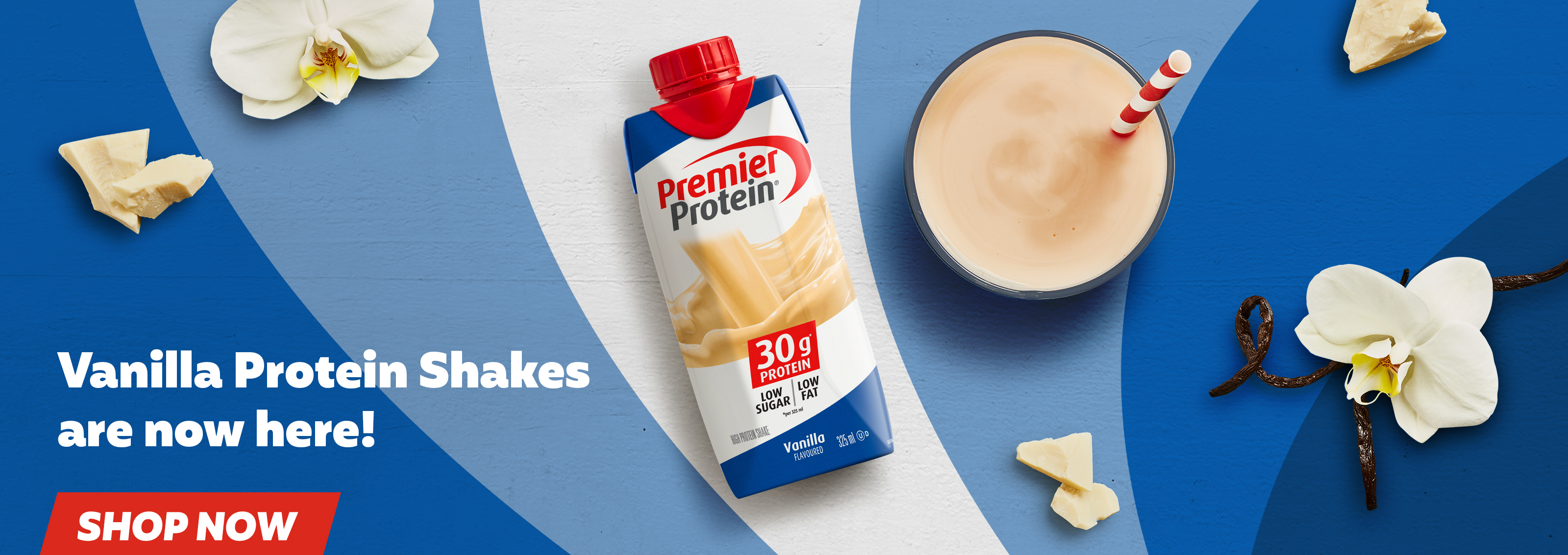 Vanilla Protein Shakes Are Now Here. Shop Now!